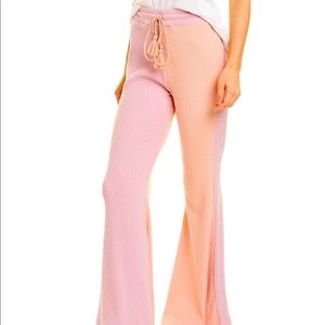 LoveShackFancy Bahama Bay Ribbed Flores Pant